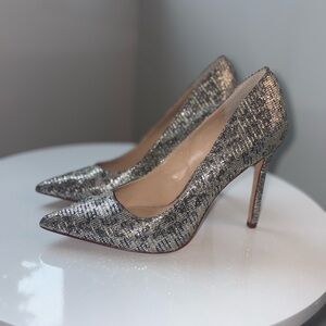 Vince Camuto Silver High Heels